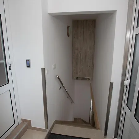 Angela With Old Town View Split